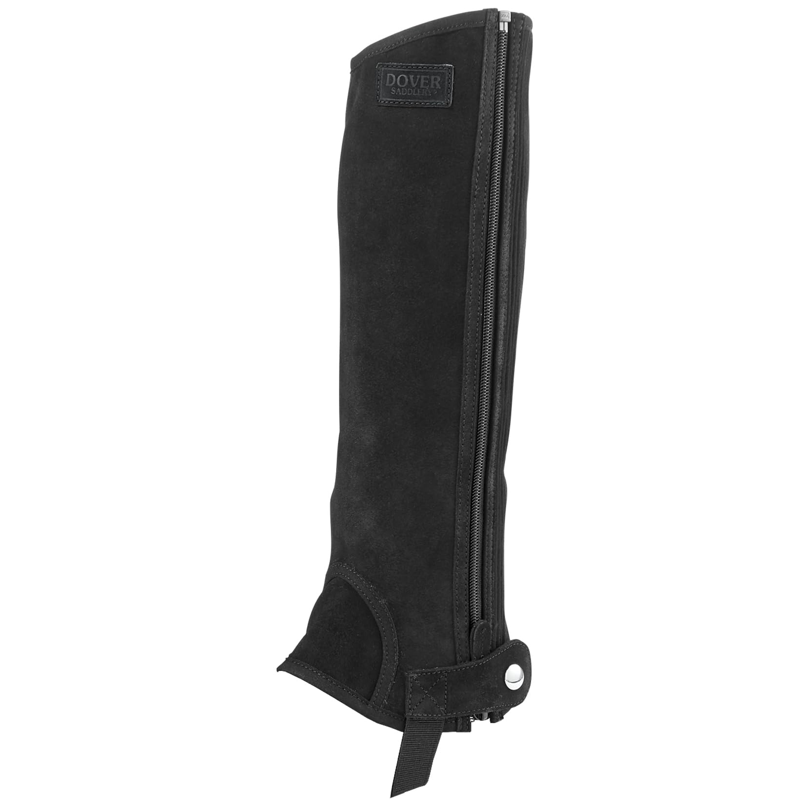 Dover Saddlery DS Suede Half Chaps with Silicone Grip Patch - Image 5