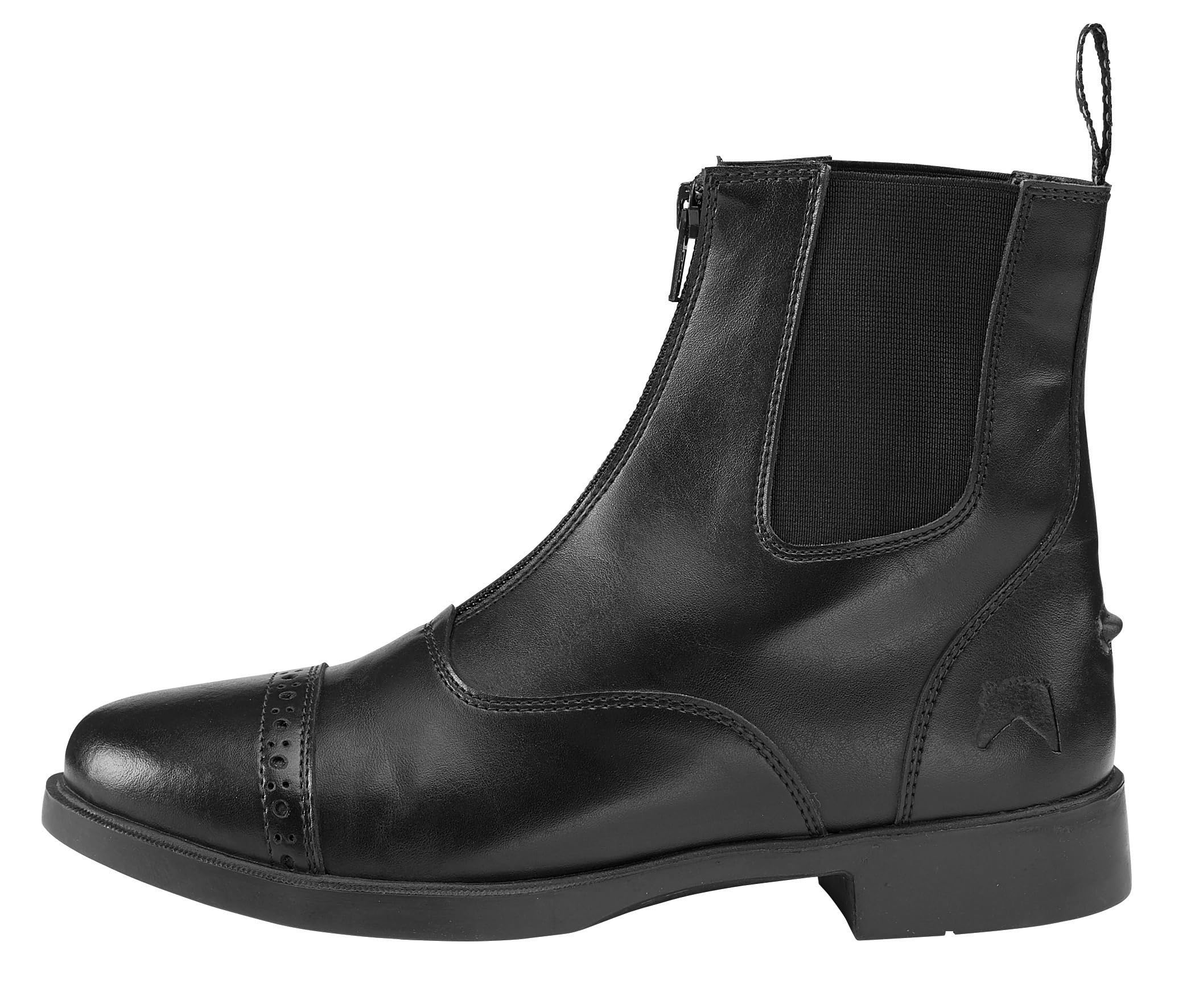 Dover Saddlery Riding Sport Kids' Provenance Zip Paddock Boots - Image 5