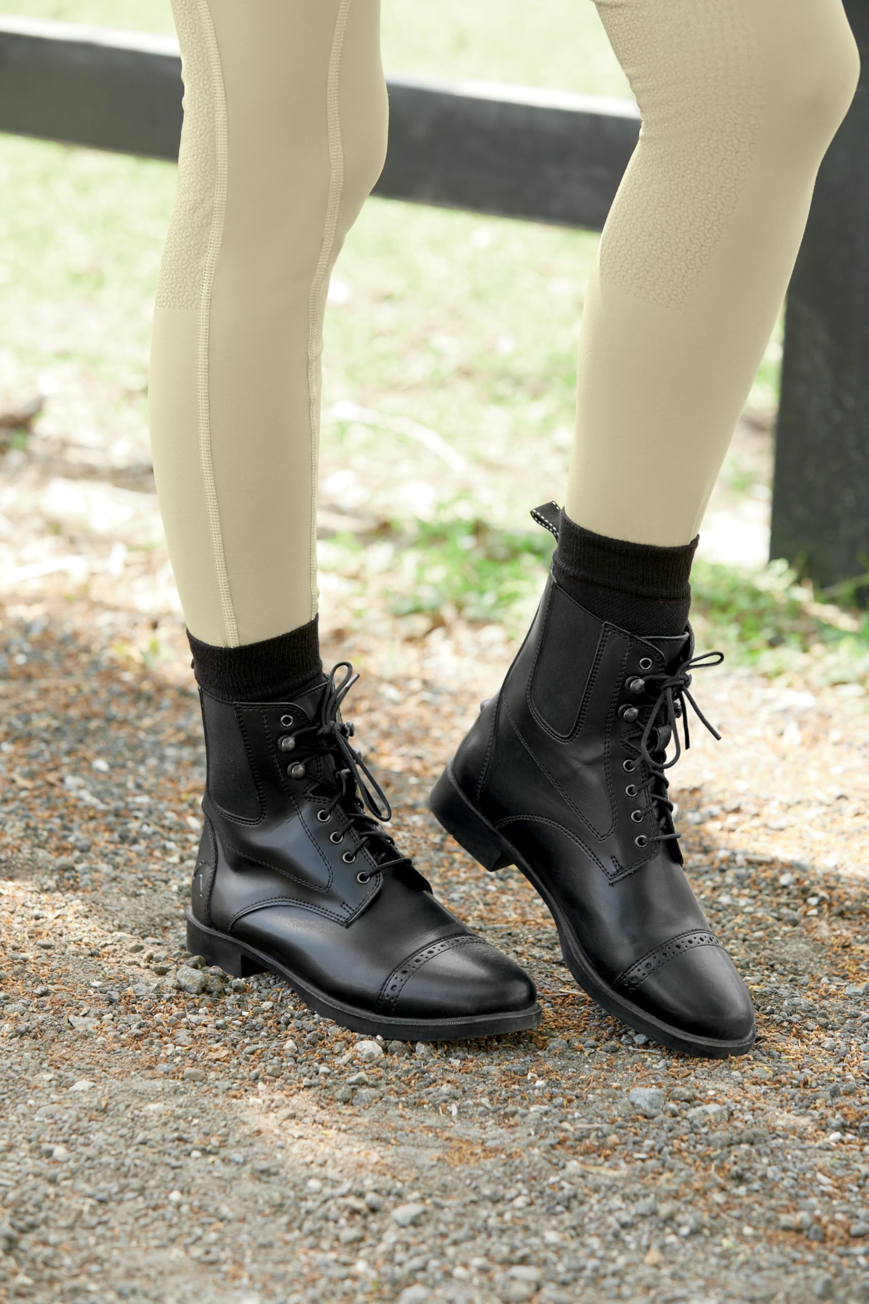Dover Saddlery Riding Sport - Ladies' Provenance Lace Paddock Boots - Image 6